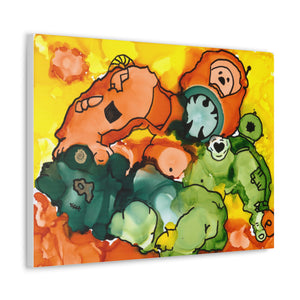 The Fight - Canvas Gallery Wrap