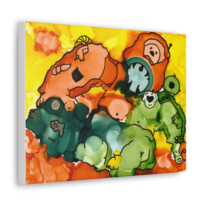 The Fight - Canvas Gallery Wrap