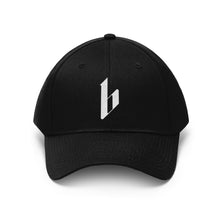 Load image into Gallery viewer, Black Media Logo Twill Hat