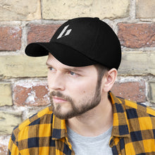 Load image into Gallery viewer, Black Media Logo Twill Hat